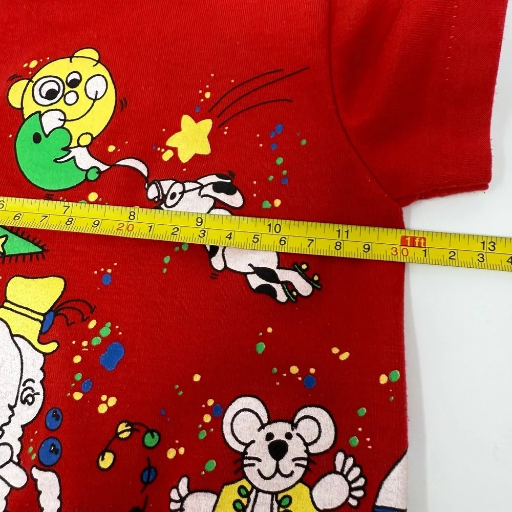 Vintage‎ OshKosh Baby B'gosh circus animals T-Shirt Size 24 Months Made In USA